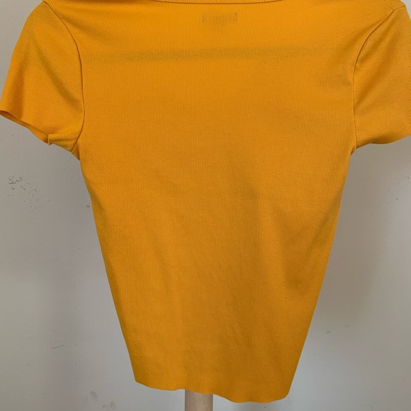 yellow crop top - Picture 4 of 4